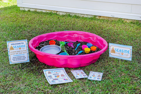 Summer fun ideas for kids with free printables. 