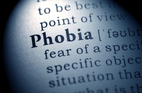 dictionary definition of phobia