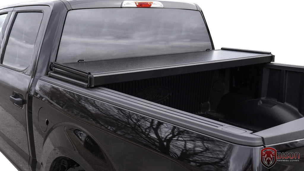 Chevy Silverado 1500 Hard TriFold Tonneau Cover Bison Tonneau Covers