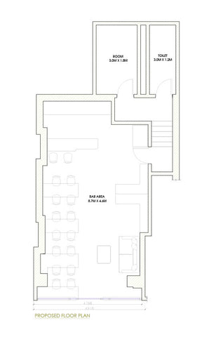 The Original Floor Plans for AAA in Cold Bath Road