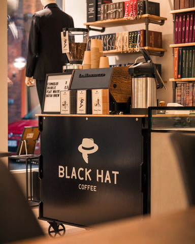 Mobile Espresso Bar Black Hat Coffee