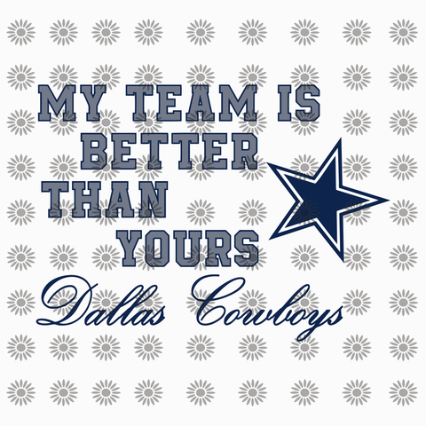 Best dad ever svg, Dallas Cowboys svg, Football svg, Dallas