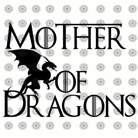 Game Of Thrones Logo Svg, Dany Tagaryen Svg, Dragon Svg, Cricut, Cut File,  Silhouette, Decal Svg, Png, Dxf, Eps