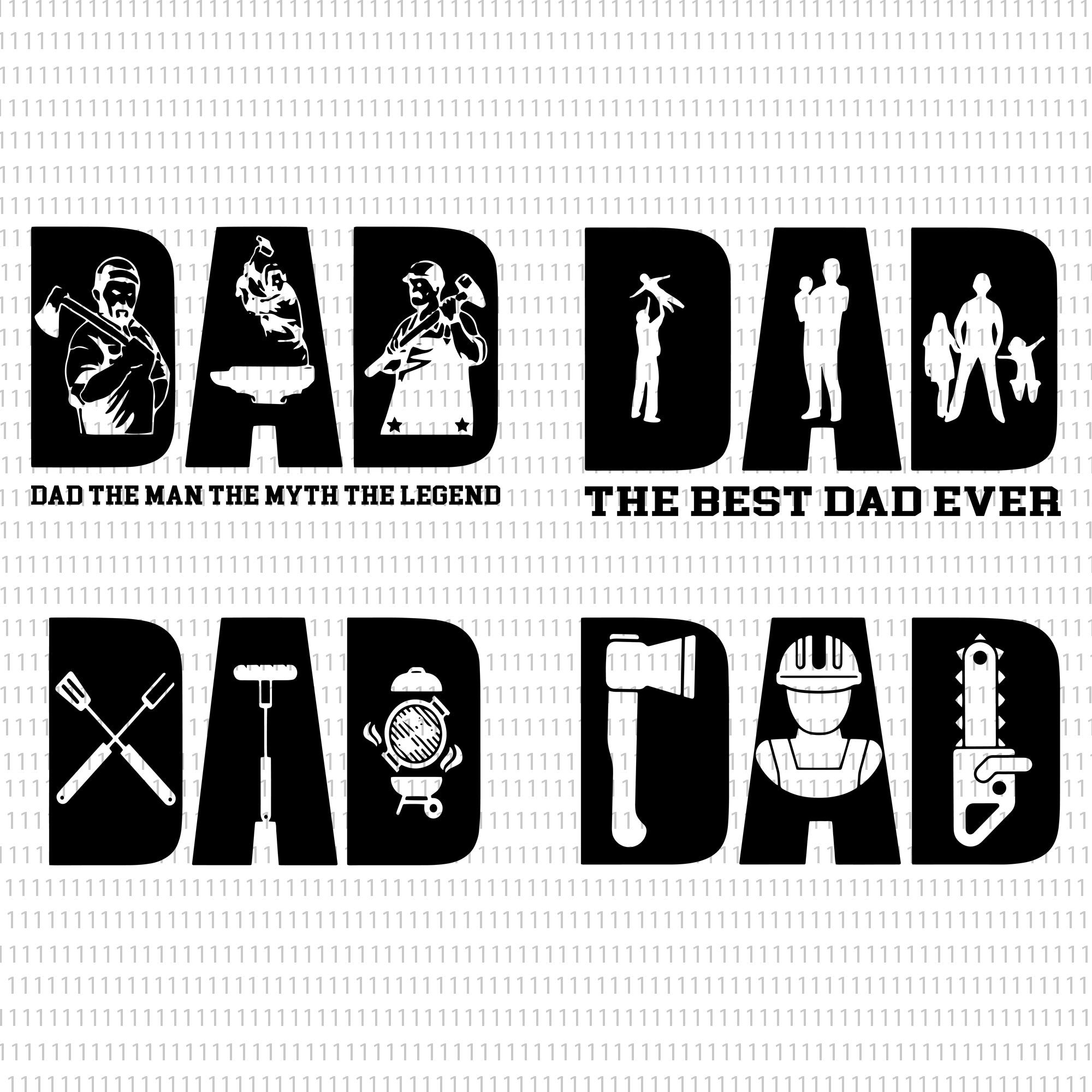 Free Free 270 Father&#039;s Day Svg Files Best Dad Ever Svg SVG PNG EPS DXF File
