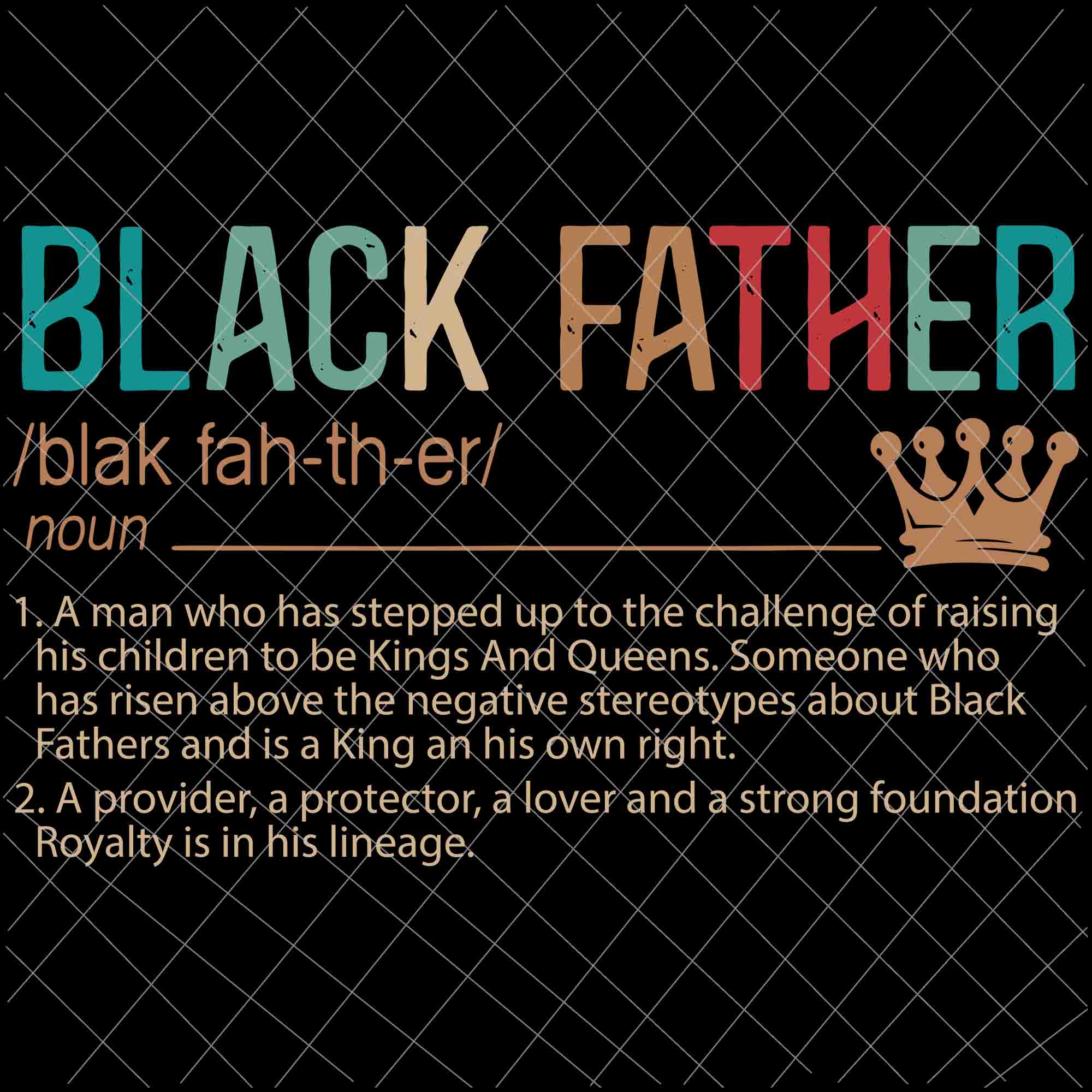Download Black Father Svg Noun Father Day Svg Father S Day Quote Svg Buydesigntshirt
