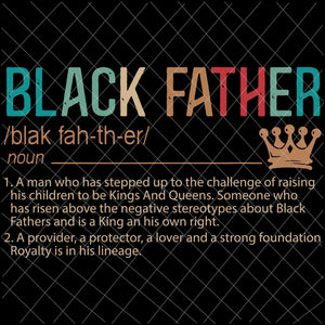 Free Free 105 Black Father Noun Svg SVG PNG EPS DXF File