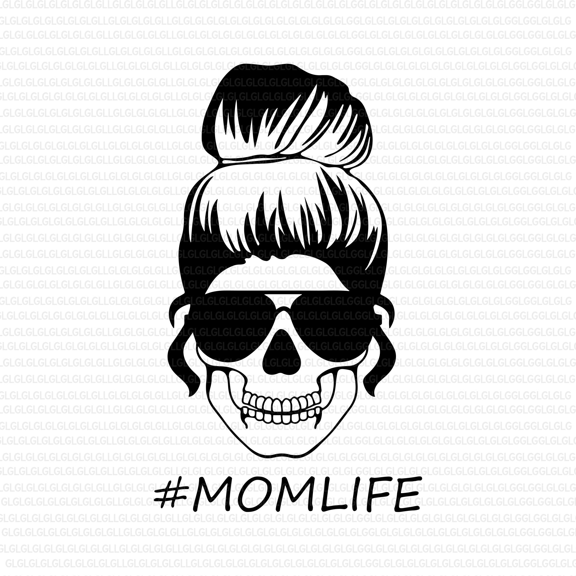 Download Momlife Woman Skull Svg Momlife Woman Skull Momlife Woman Skull Png Buydesigntshirt