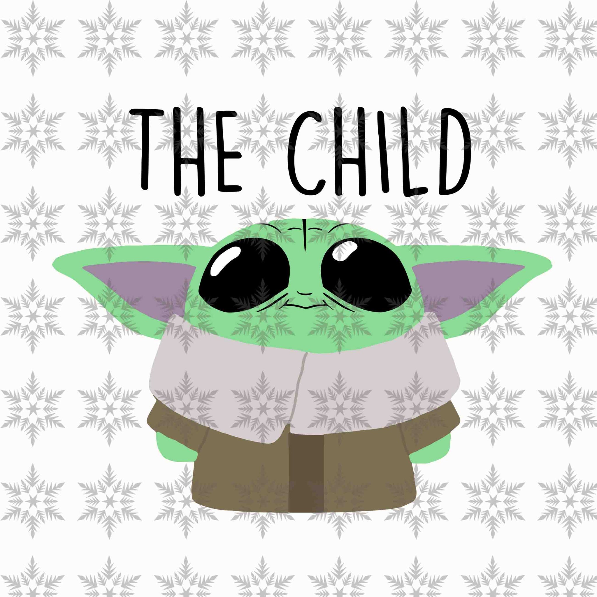 Download The Child Baby Yoda Svg Baby Yoda Vector Baby Yoda Digital File St Buydesigntshirt