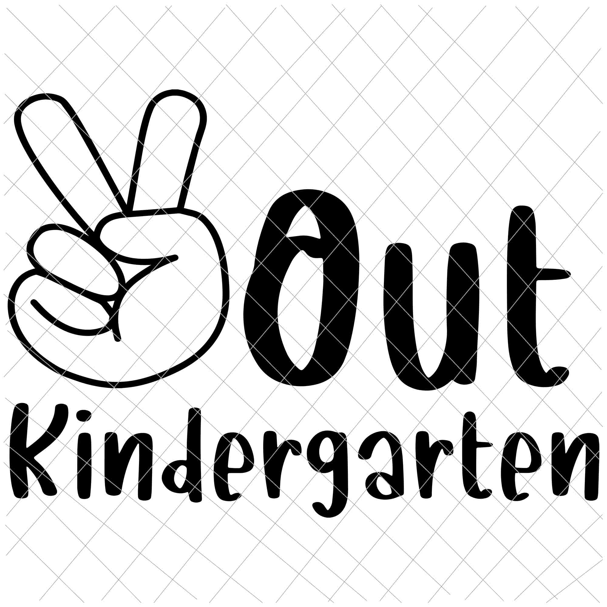 Free Free 188 Peace Out Kindergarten Svg SVG PNG EPS DXF File