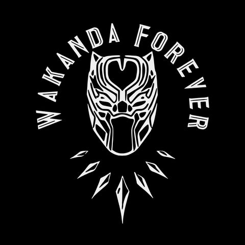 Black Panther Movie Wakanda Forever Adult Tee Gold Graphic T-Shirt Sz L |  eBay