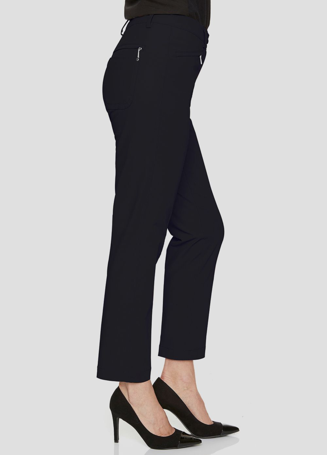 Niet ingewikkeld wang Ondraaglijk Gardeur Dina Slim Fit Techno Trousers | Smart Women's Pants | Shamon –  Shamon Boutique