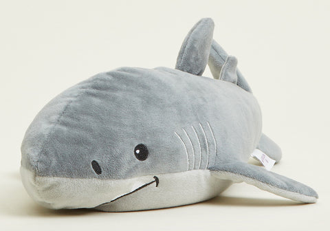 Shark Warmies, microwavable stuffed animal.