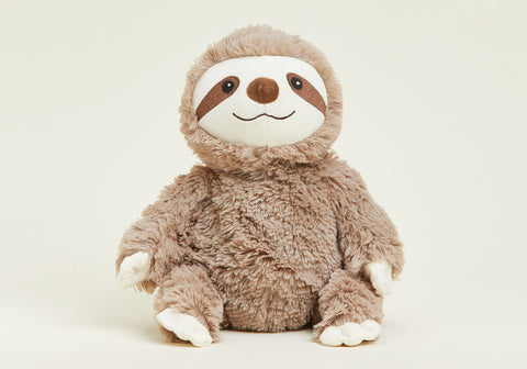 A collection of adorable sloth stuffed animals for instant comfort.