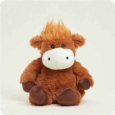 Microwavable Highland Cow Stuffed Animal Warmies