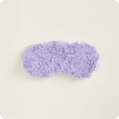 Microwavable Curly Purple Warmies Eye Mask - Warmies USA