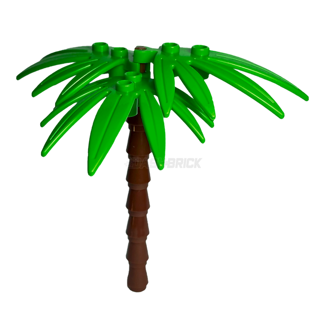 BRAND NEW* 25 Pieces Lego Plant GREEN SMALL PALM LEAF 8x3 6148