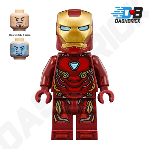 lego custom iron man mark 50