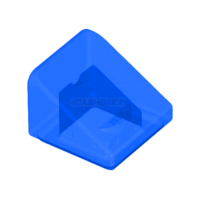 Slope 30 1 x 1 x 2/3, Blue "Water" – DASHBRICK