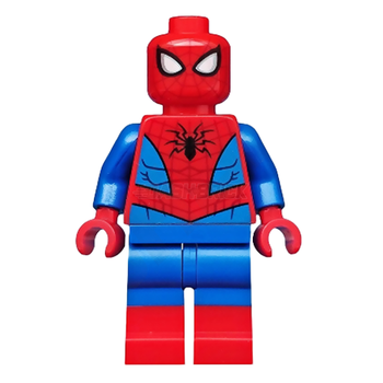 LEGO Minifigure - Spider-Man - Metallic Blue Eye Highlights [Marvel ...