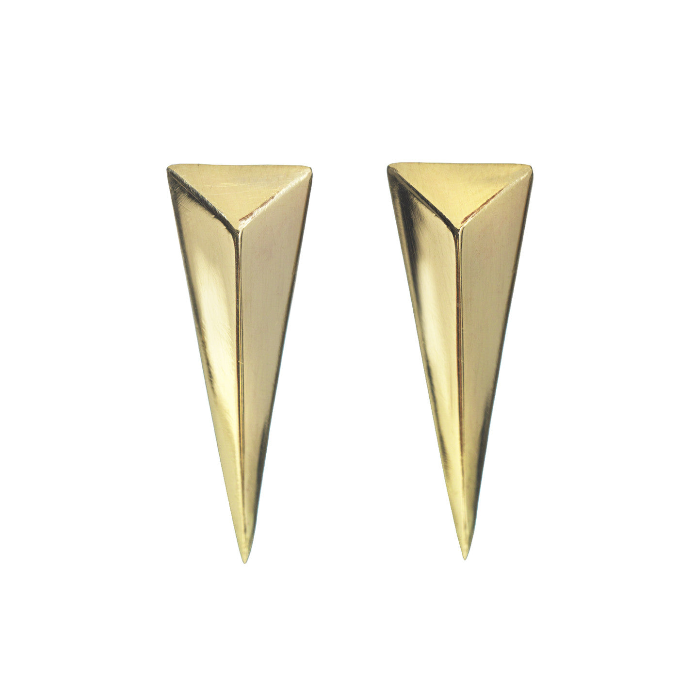Solid Pyramid Earrings