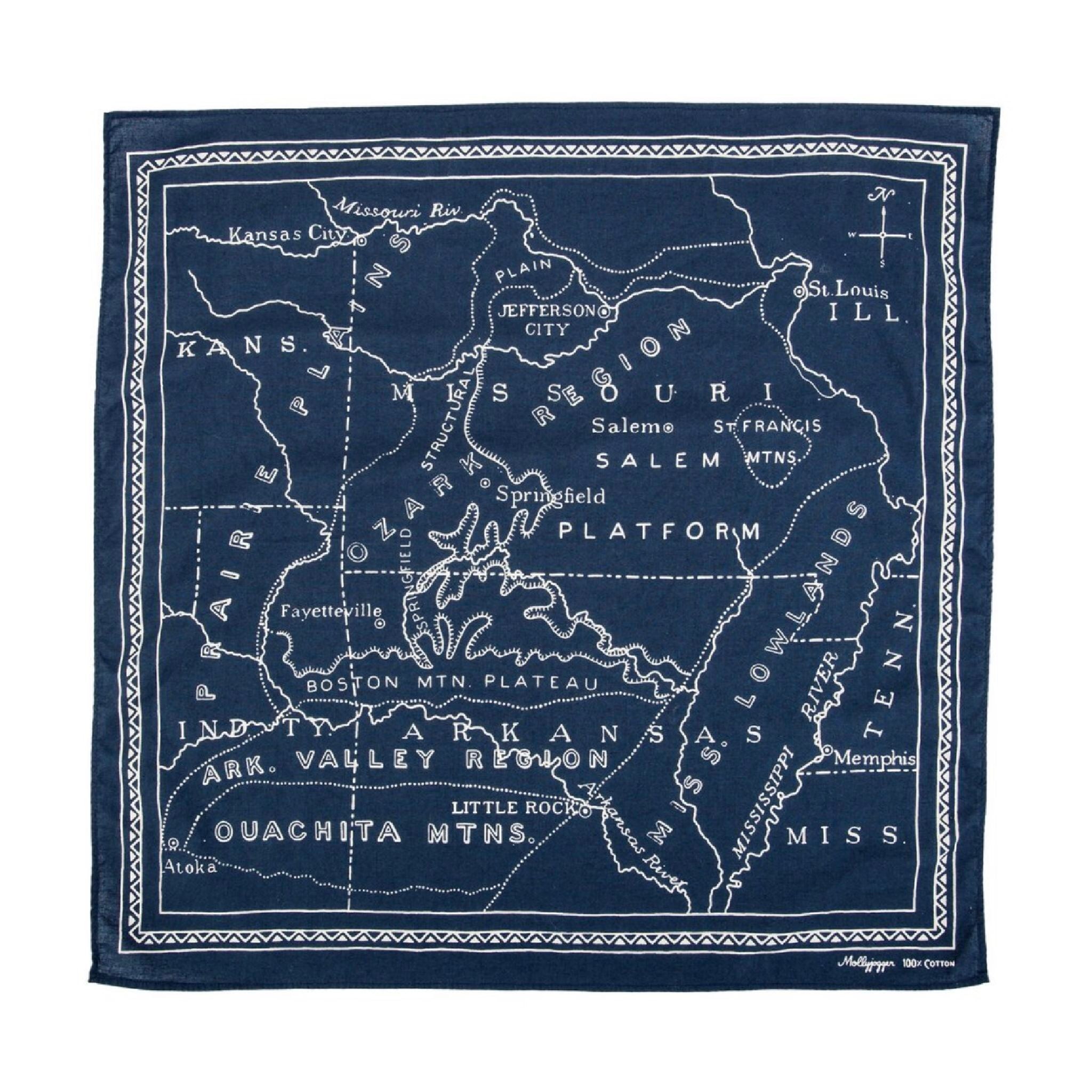 Ozarks 1900 Bandana | Midnight