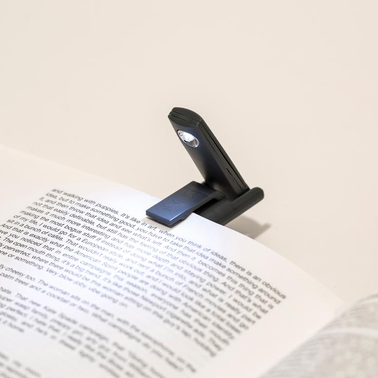 compact book light