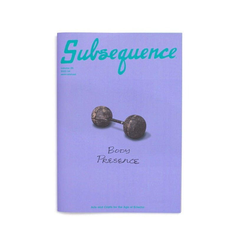 Subsequence Magazine Vol.3 | amanai