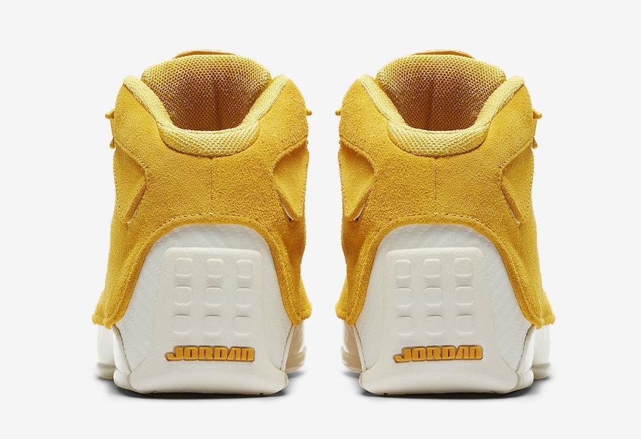 jordan 18 yellow suede