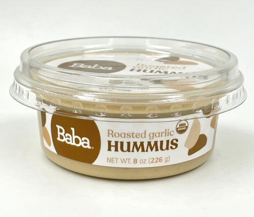 Baba Small Batch Organic Sun Dried Tomato Basil Hummus 8 oz