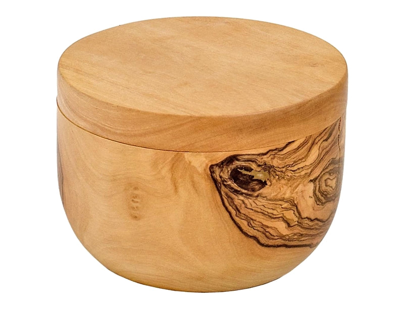 Berard Olive Wood Salt Keeper With Swivel Lid Provence France   BerardOliveWoodSaltKeeperwithSwivelLid3 2048x 