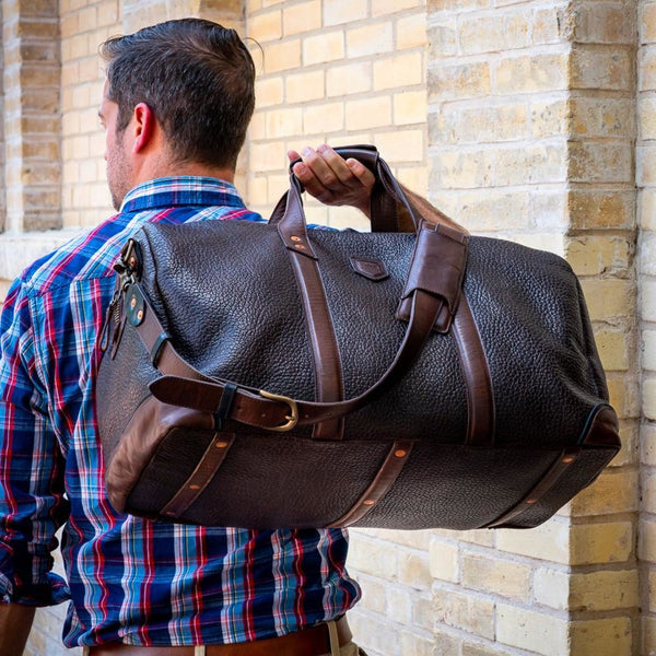 Mission Mercantile | Theodore Leather Duffle Bag – Gear.com
