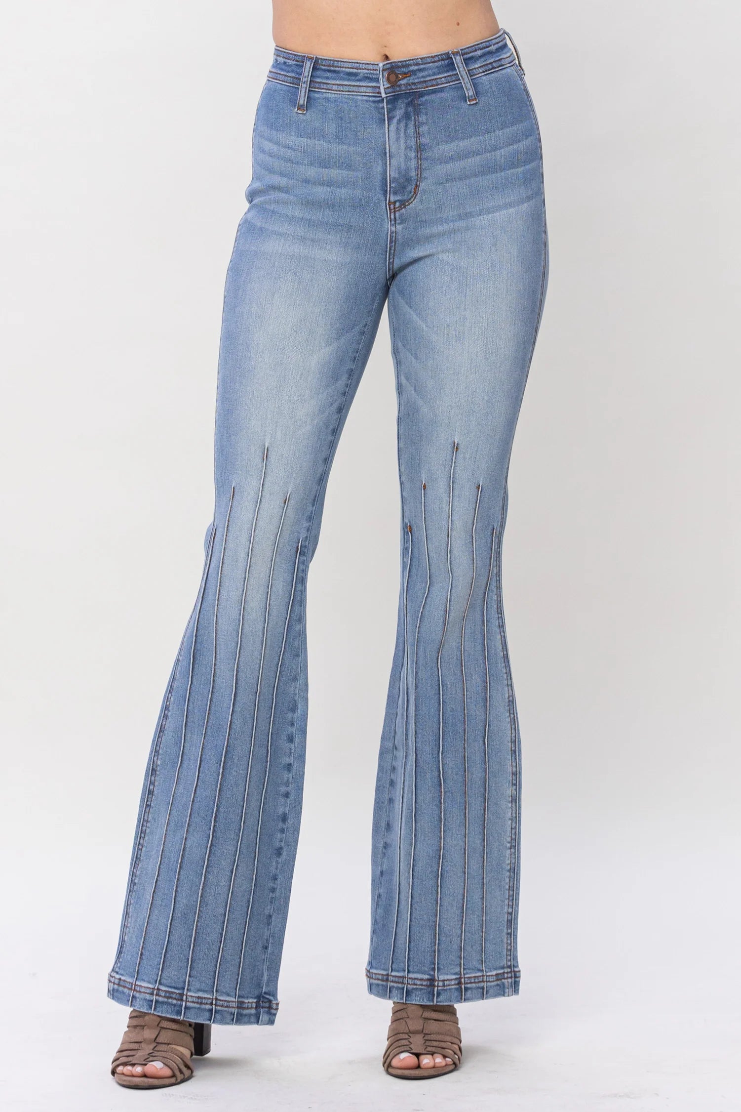 Judy Blue HW Multi Seam Bootcut Jeans