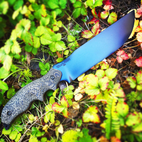 Blackheart Knives Gunner 12 in Socom Blue