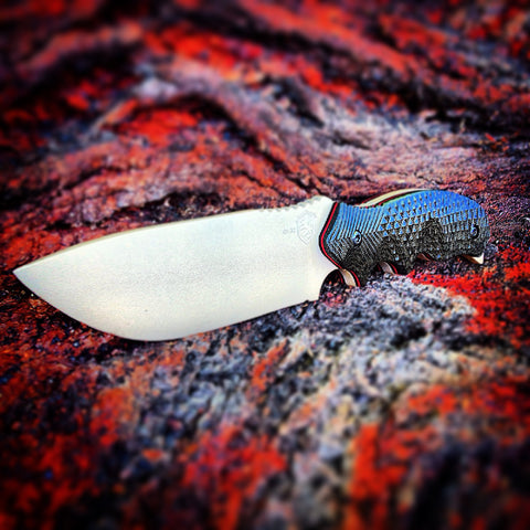 BlackHeart Gunner 10 military police combat tactical survival bushcraft shtf knife made in the usa. best knife