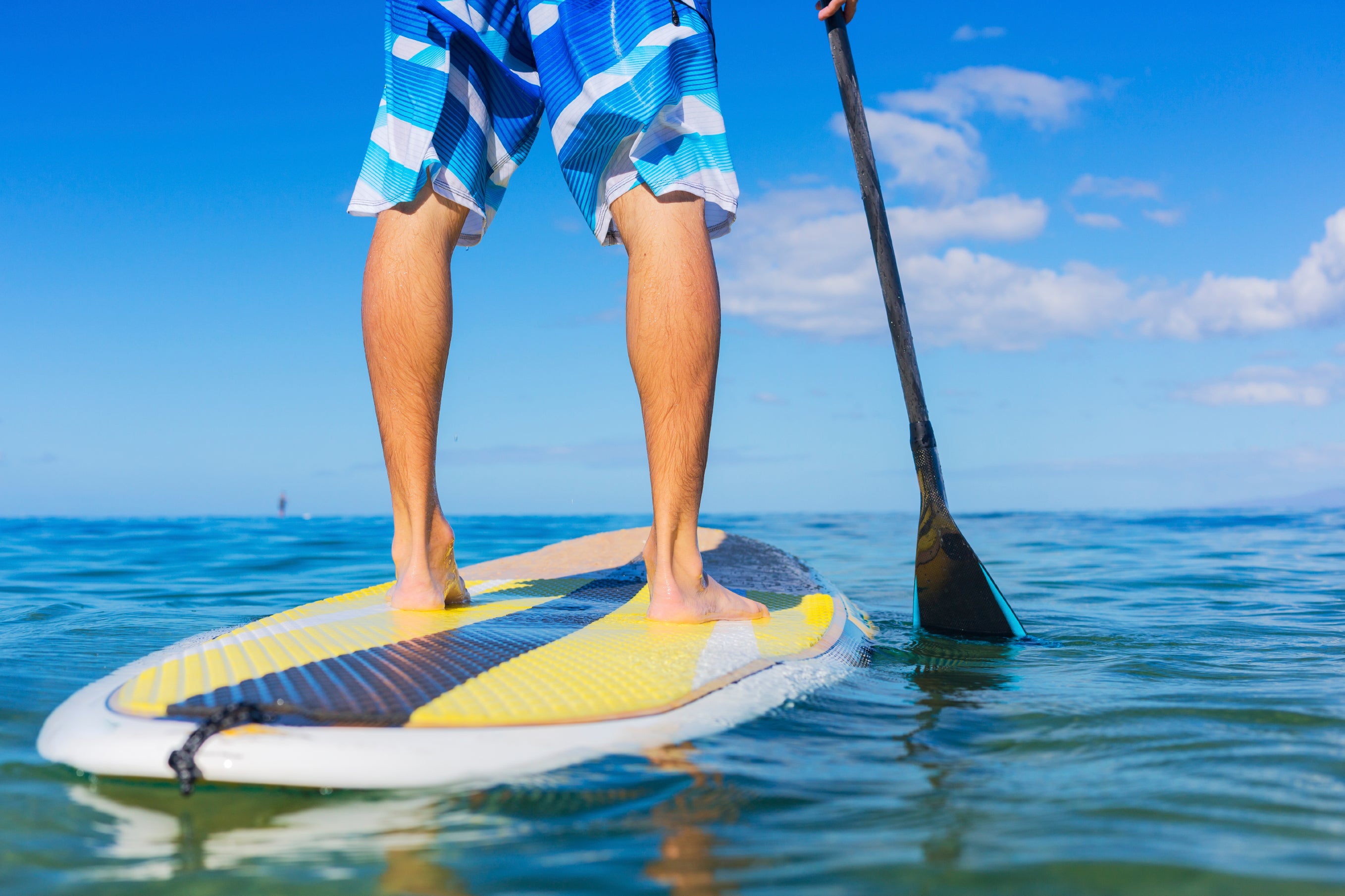 Stand Up Paddle Boards are one of many great ideas for custom promo items for summer sports