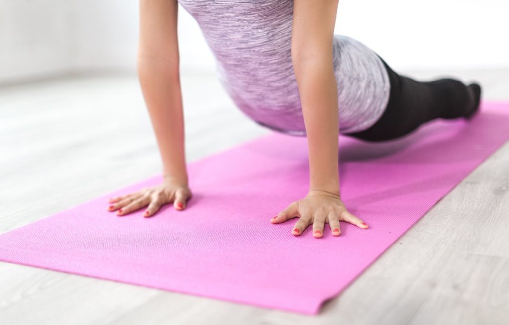 3 Ways to stop slipping on a yoga mat - simple solutions to stop