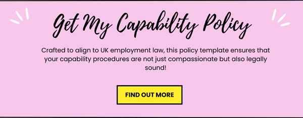 Capability Policy Template for UK small businesses