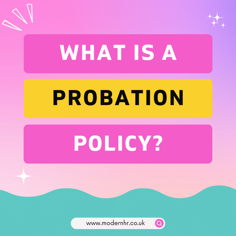 Probation Policy Template for UK Businesses