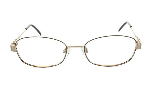 Hi-Society 81021 Eyeglass Frames - Gold/Brown