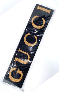 black elastic gucci headband