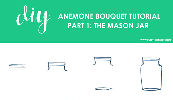 Anemone Painting DIY with Evelyn Henson #behindthepalette // www.evelynhenson.com