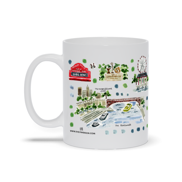 Milwaukee, WI Map Mug – Evelyn Henson