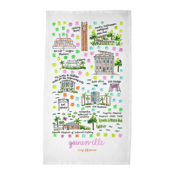 Louisville, KY Tea Towel – Evelyn Henson