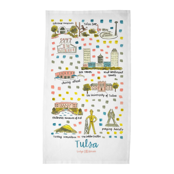 Louisville, KY Tea Towel – Evelyn Henson