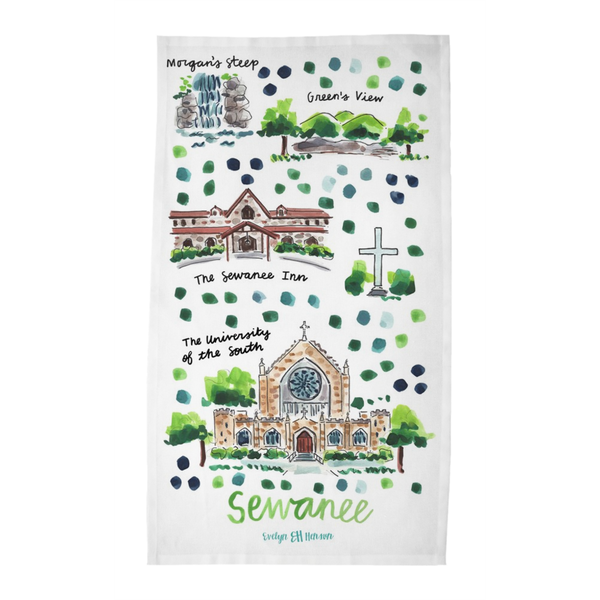 Louisville, KY Tea Towel – Evelyn Henson