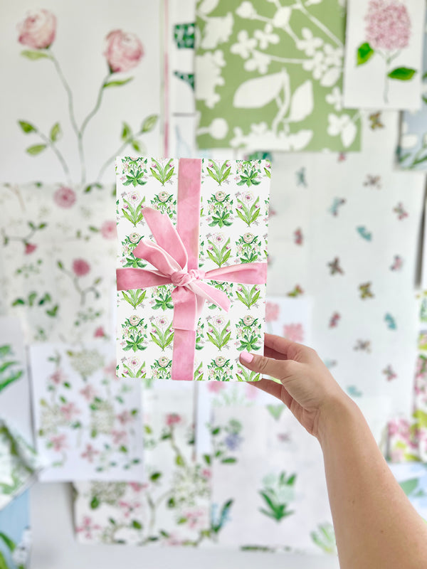 EHappy Stripe Pink Wrapping Paper – Evelyn Henson