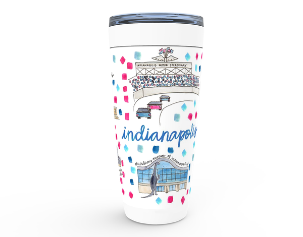 Milwaukee, WI Map Tumbler – Evelyn Henson