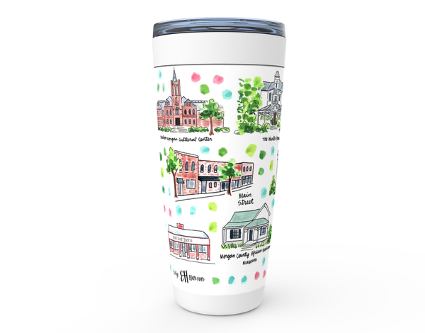 Milwaukee, WI Map Tumbler – Evelyn Henson