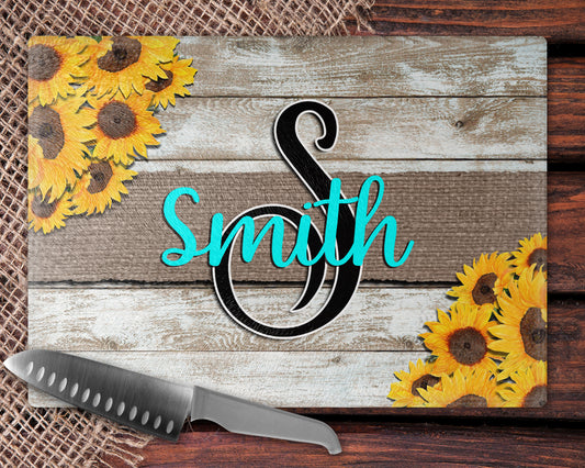 Sunflower Cutting Board