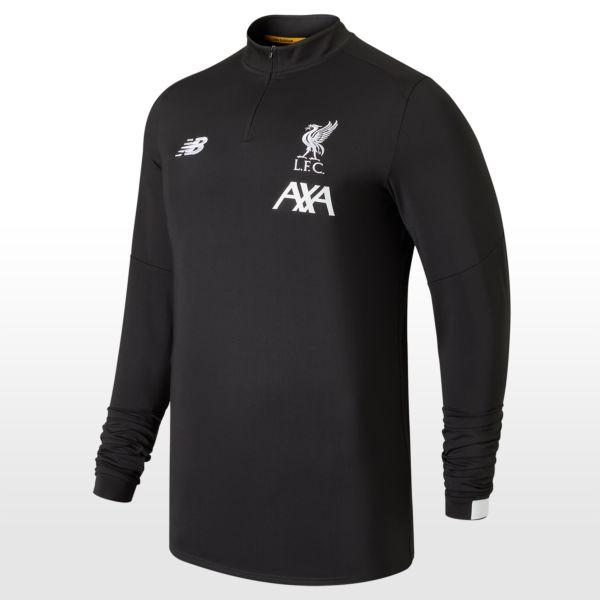 liverpool training top black